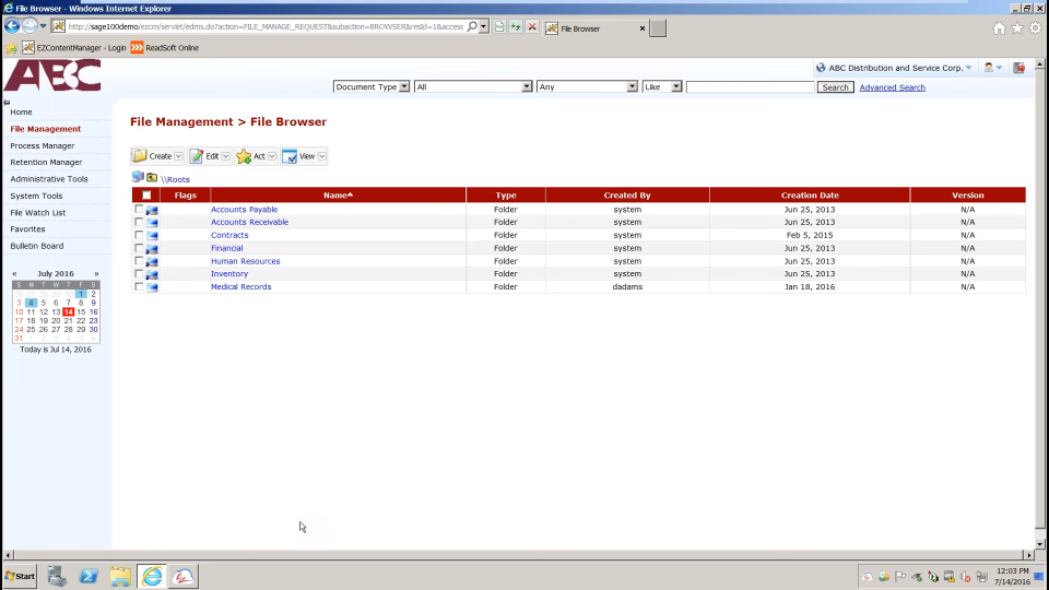screenshot of AP Workflow Automation